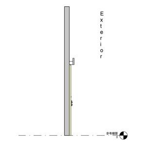 單扇橫拉木製防火門(有框)(門樘含護鉤)_電鎖_自動回歸關門器_400v18