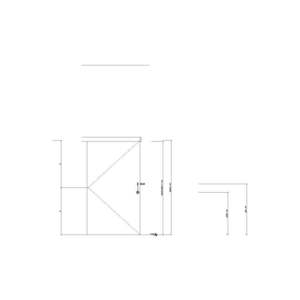 單扇橫拉鋼製防火門(有框)(無門樘)_勾鎖_自動門機_400v18