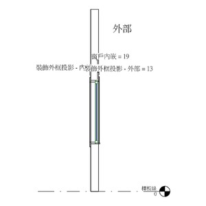 M_有裝飾外框的推拉窗_V13