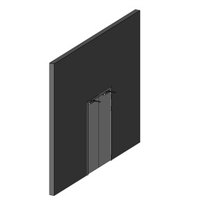 雙扇肯特木製防火門_平推鎖_蝶型鉸鏈_外露式門弓器_300v18