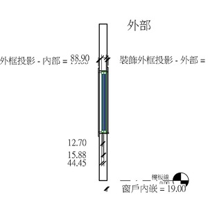 M_有裝飾外框的滑軌_V13