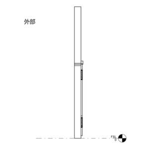 防火推拉門(60B)_台電配電室_180X210