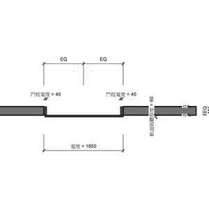 防火推拉門(60B)_台電配電室_180X210