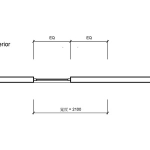 玻璃拉門_無障礙廁所_105X220
