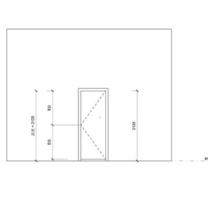 玻璃門_男女廁所_90X220