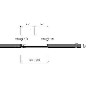 常開室鍍鋅鋼板烤漆防火門(60A)(具遮煙性)_梯廳_150X210