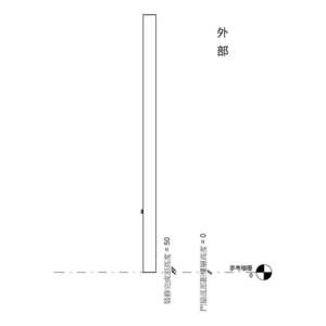 鋁框玻璃氣密門_陽台_90X220