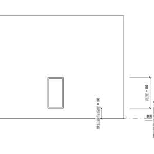 鍍鋅鋼板烤漆防火門(60A)(具遮煙性)_走廊_45X90
