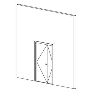 鍍鋅鋼板烤漆門_管委會(儲藏室)_160X220