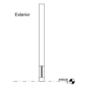 鍍鋅鋼板烤漆門_複壁_45X45