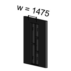 高級隔音氣密固定窗+推拉隔音氣密窗_WIN236FD+361FF_1475X2800_W9_外右