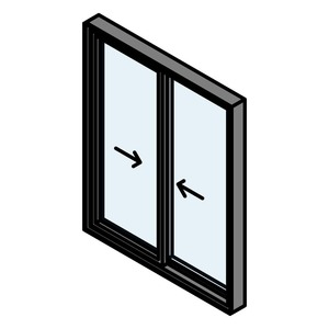 高級隔音氣密窗_WIN-361D_DW5_1800X2200_正拉