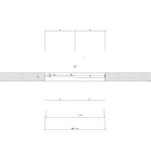 高級隔音氣密窗+固定窗WIN-361BF_W1R_1400X600_反拉