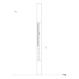 高級隔音氣密窗+固定窗WIN-361BF_W1R_1400X600_反拉