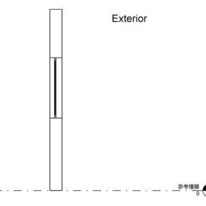高級隔音氣密窗WIN-361B_W1'_1400X1000_正拉
