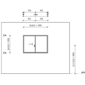 高級隔音氣密窗WIN-361B_W7_1400X1000
