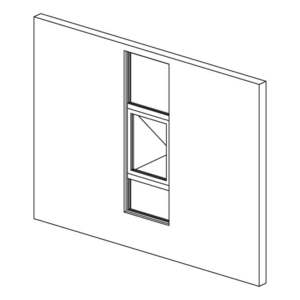 推拉隔音氣密窗+固定窗_WIN-236FDF_W11L_750X2350_外左