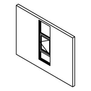 推拉隔音氣密窗+固定窗_WIN-236FDF_W11L_750X2350_外左