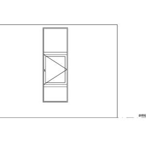推拉隔音氣密窗+固定窗_WIN-236FDF_W11R_750X2350_外右
