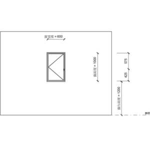 推開隔音氣密窗_WIN-236D_W6L_600X1000_外右