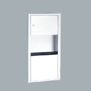 BF3850_崁入式擦手紙箱附垃圾桶