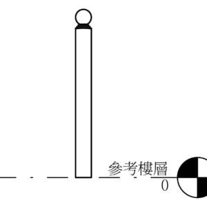 M_支柱 - 正方形球