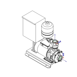 大井電腦變頻恆壓泵浦_3HP_TPH12T3KIC_V20