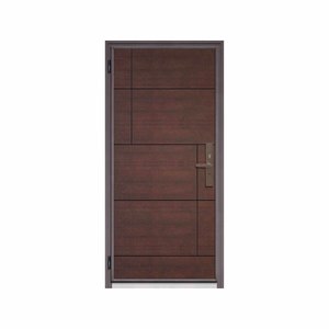 單扇玄關門_匣式水平鎖_3D自動鉸鏈400