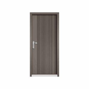 單扇鋼製門_水平輔助鎖_自動地鉸鏈400