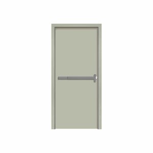 單扇鋼製門_平推鎖_蝴蝶鉸鏈_外掛式400