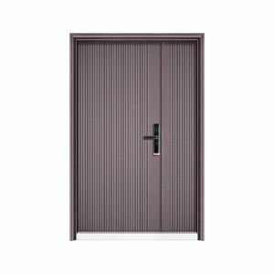 雙扇玄關門_匣式水平鎖_3D鉸鏈_隱藏式400