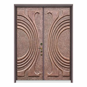 雙扇玄關門_匣式水平鎖_3D鉸鏈_隱藏式400