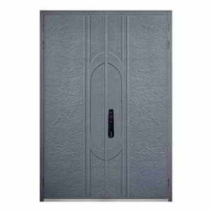 雙扇玄關門_匣式電子鎖_3D自動鉸鏈400