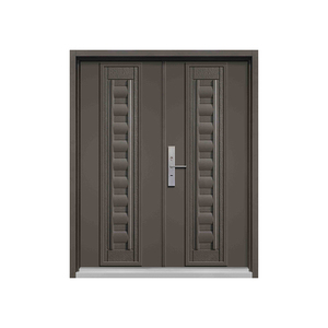 雙扇鋼製門_平推鎖_蝴蝶鉸鏈_外掛式400