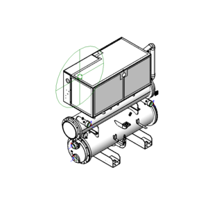 日立中央空調系統水冷螺旋式冰水機60RT_V18