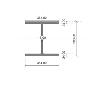 H型鋼 388x402x15x15_V20