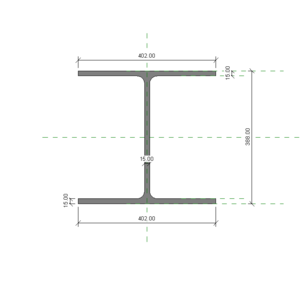 H型鋼 394x398x11x18_V20