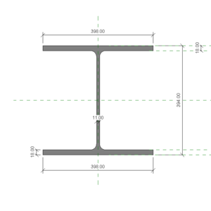 H型鋼 394x405x18x18_V20