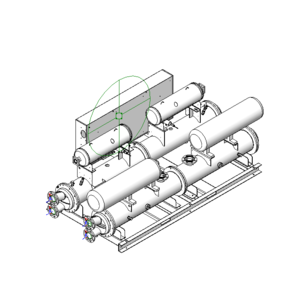 日立中央空調系統水冷滿液式冰水機80RT(RCU-F801WSD)_V18