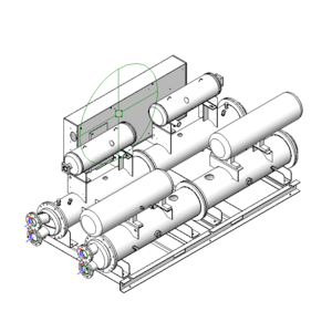 日立中央空調系統水冷滿液式冰水機100RT(RCU-F1001WSD)_V18