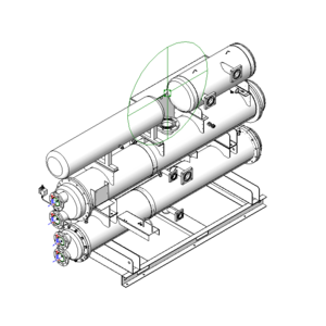 日立中央空調系統水冷滿液式冰水機100RT(RCU-F1001WSS)_V18