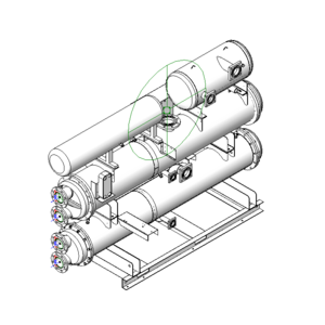日立中央空調系統水冷滿液式冰水機120RT(RCU-F1201WSS)_V18