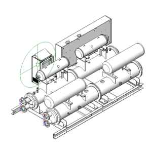 日立中央空調系統水冷變頻滿液式冰水機80RT_v18