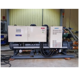 日立中央空調系統水冷變頻滿液式冰水機400RT_v18