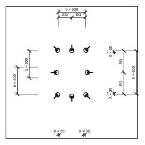 M_8 壓條套件 -HCC(640-1200)