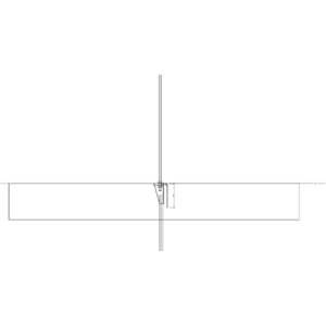 M_含螺栓 HPM-P 的柱壓條 HPKM