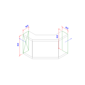 梯形電纜線架-垂直外彎_V18
