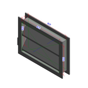 VD風門 600x400 mm_V18