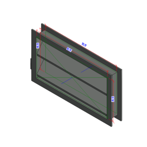 VD風門 800x400 mm_V18