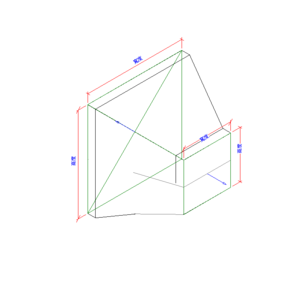 矩形偏心錐面-滑動接頭_V18